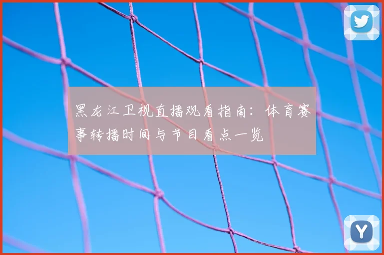 黑龙江卫视直播观看指南:体育赛事转播时间与节目看点一览